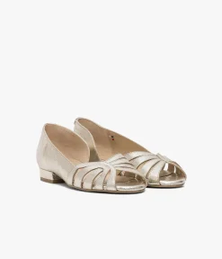 Femme Bocage Slingbacks|Ballerines>BALLERINE SOLINE PLATINE