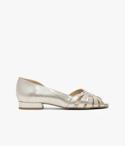 Femme Bocage Slingbacks|Ballerines>BALLERINE SOLINE PLATINE
