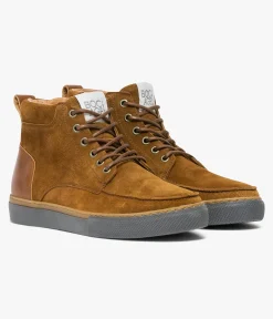 Homme Bocage Boots|Baskets>BASKET HARPER COGNAC