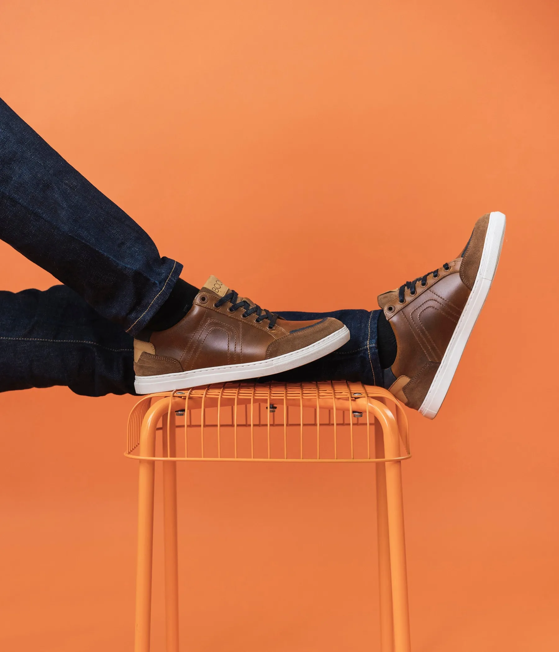 Homme Bocage Baskets>BASKET KERSON COGNAC