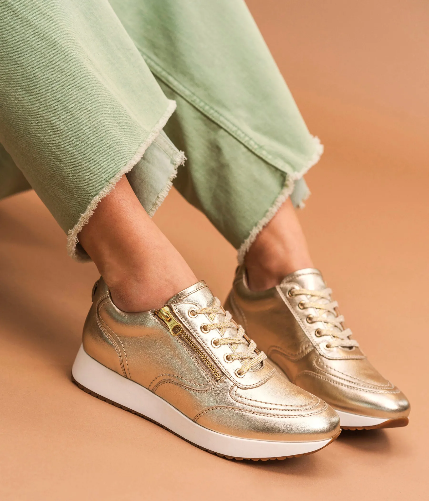 Femme Bocage Baskets>BASKET LETE PLATINE