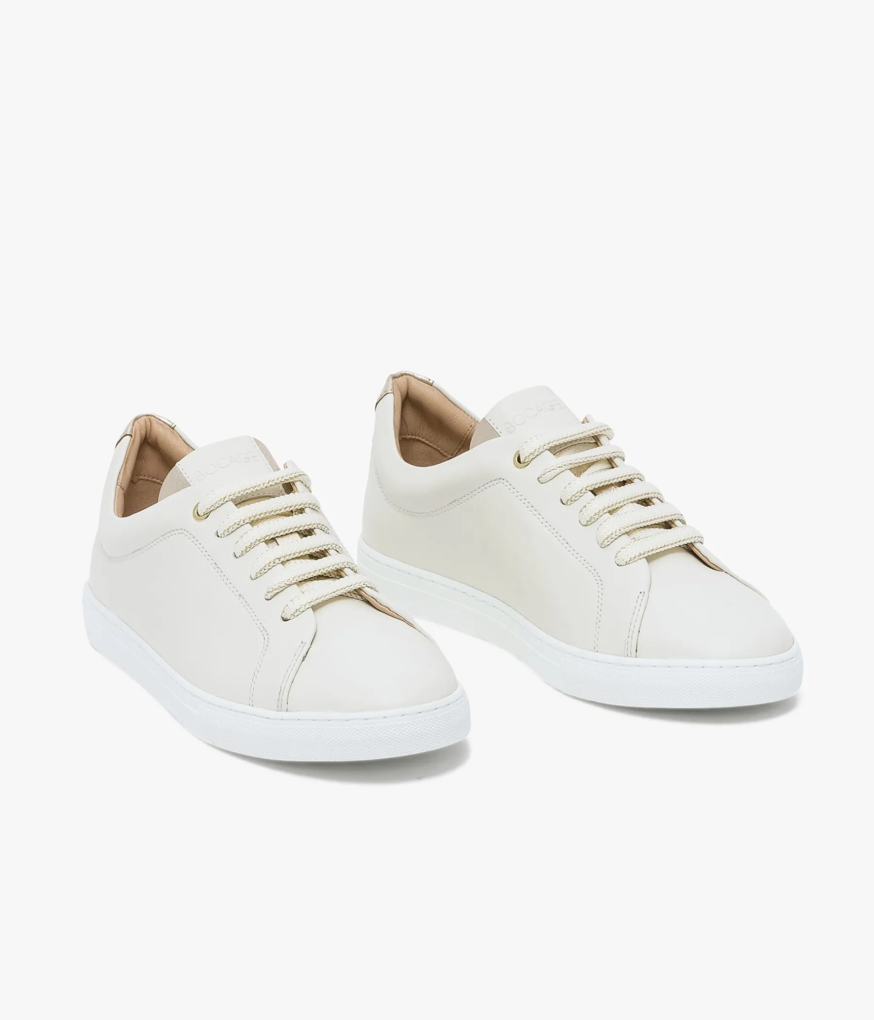 Femme Bocage Baskets>BASKET LOUISY ECRU