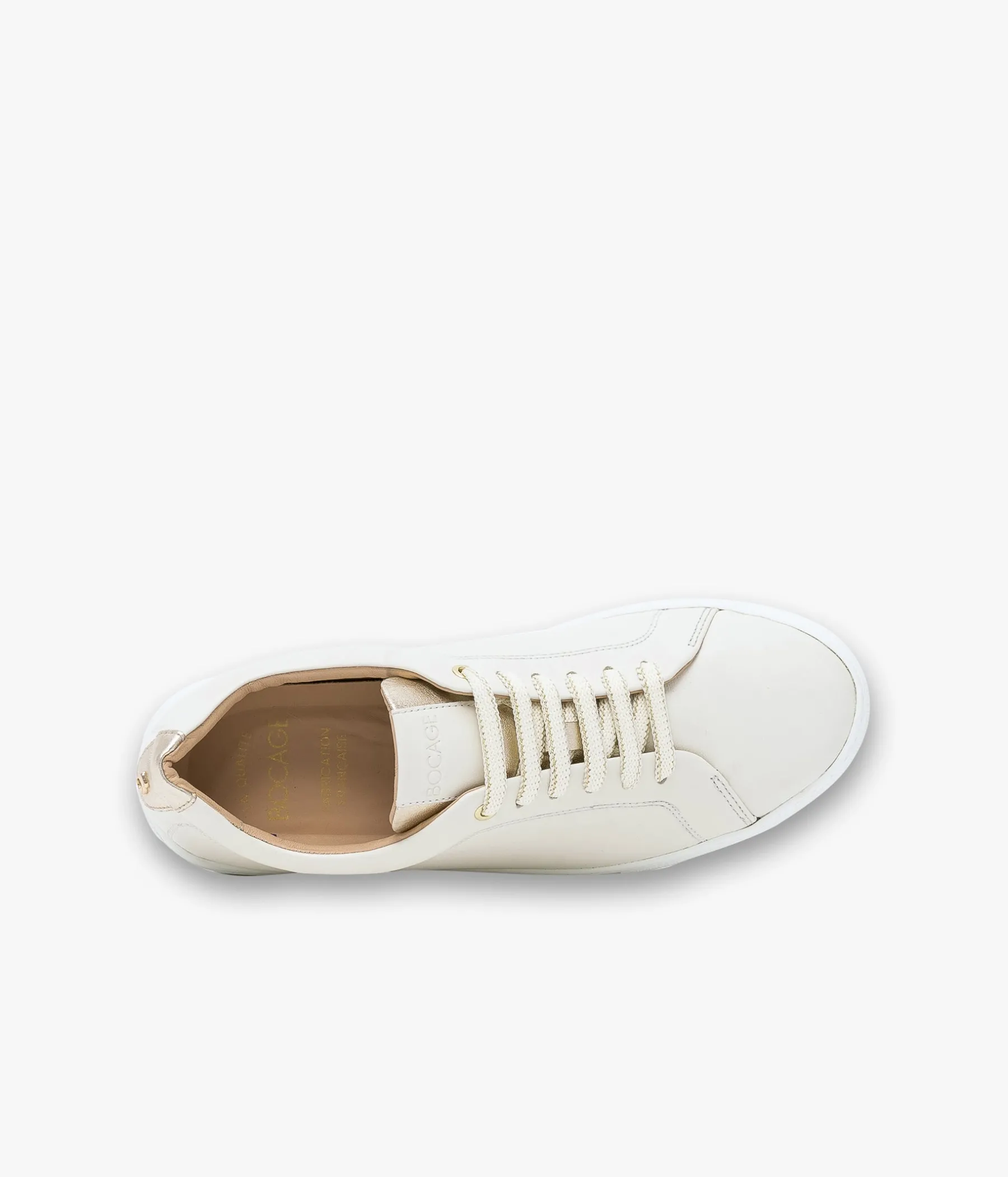 Femme Bocage Baskets>BASKET LOUISY ECRU