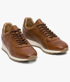 Homme Bocage Baskets>BASKET LUCAS COGNAC