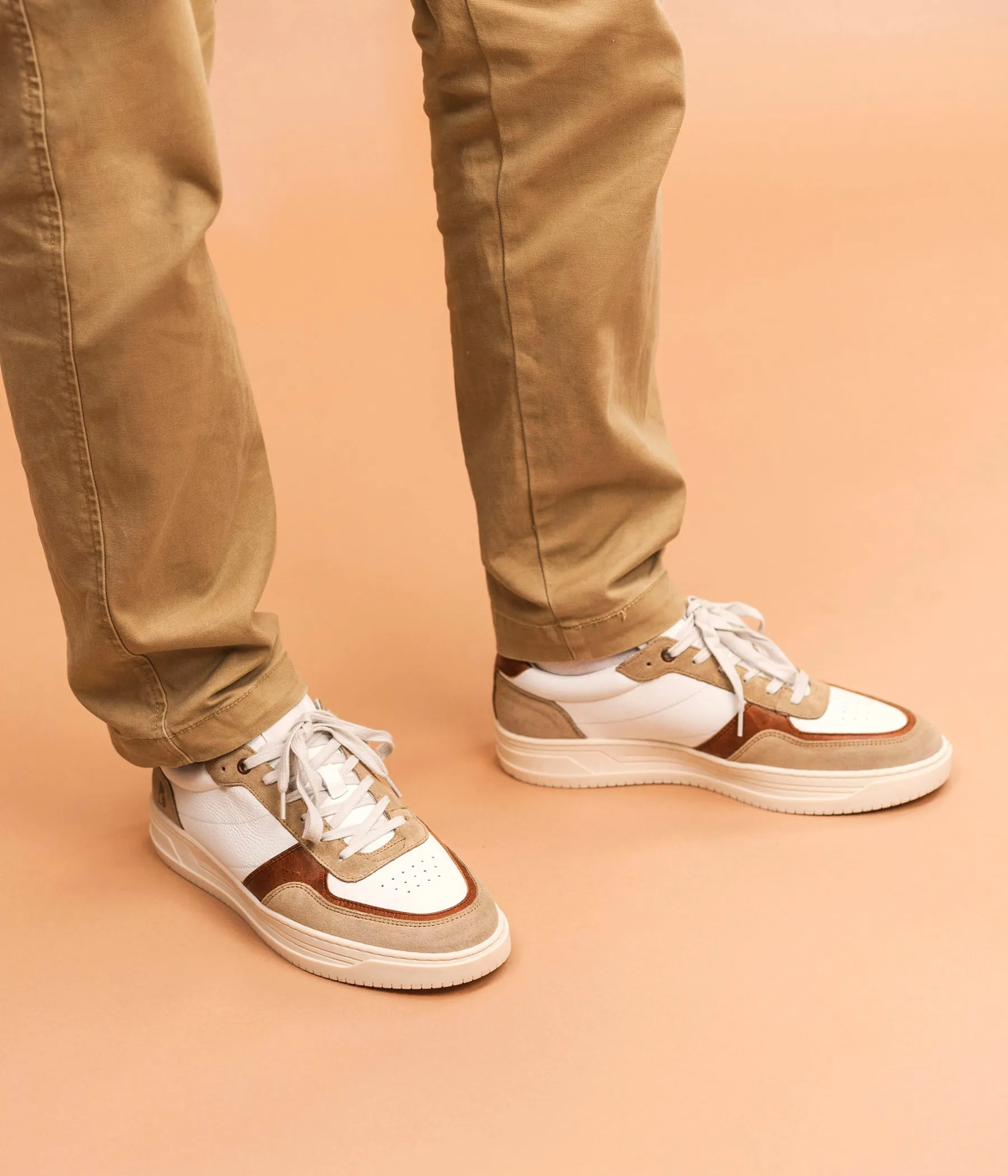 Homme Bocage Baskets>BASKET MAEL COGNAC