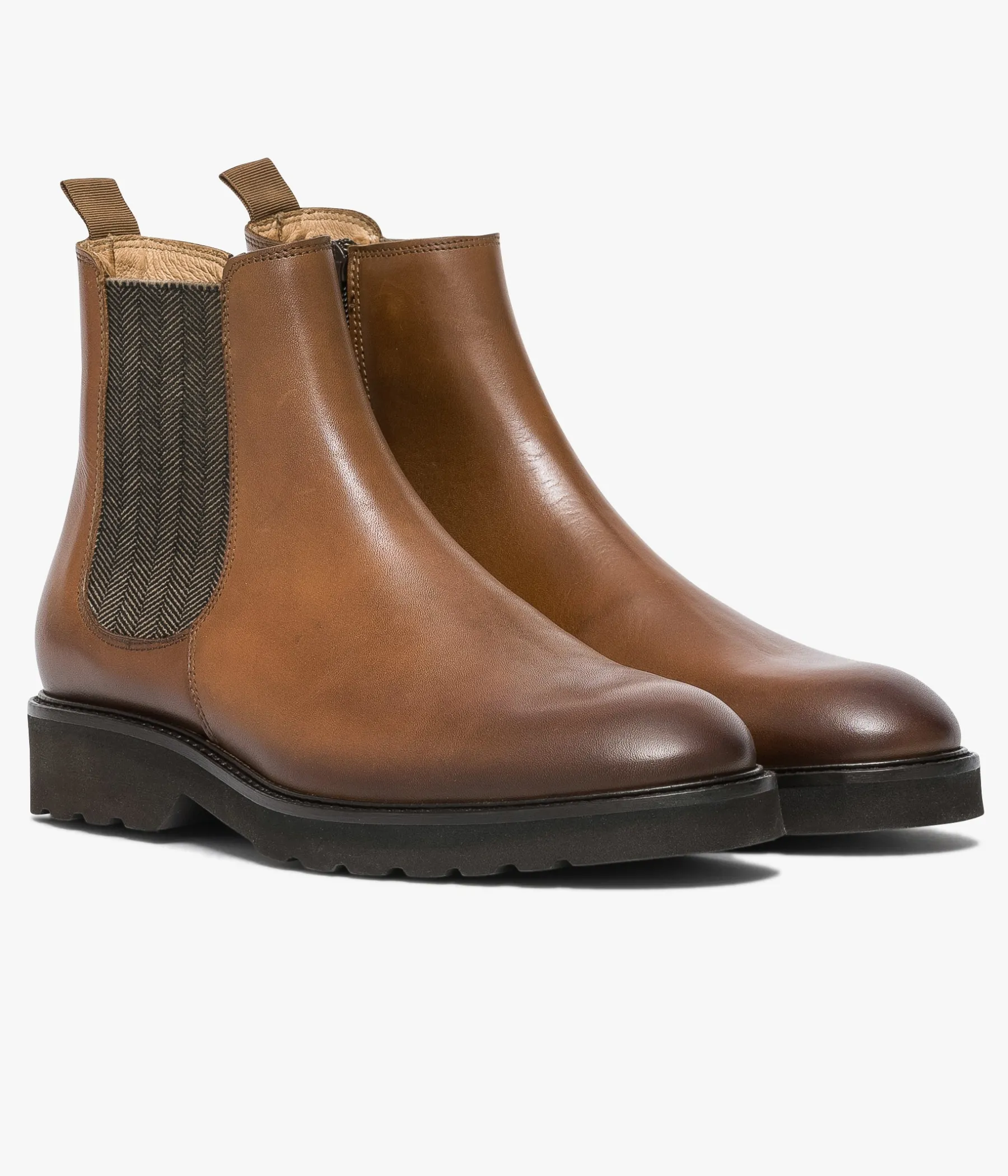 Homme Bocage Chelsea Boots|Boots>BOOTS ALBIN COGNAC