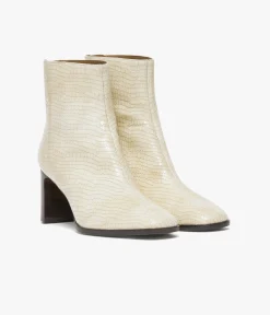 Femme Bocage Boots & Bottines>BOOTS ELAURA BLANC