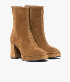 Femme Bocage Boots & Bottines>BOOTS ENORA COGNAC