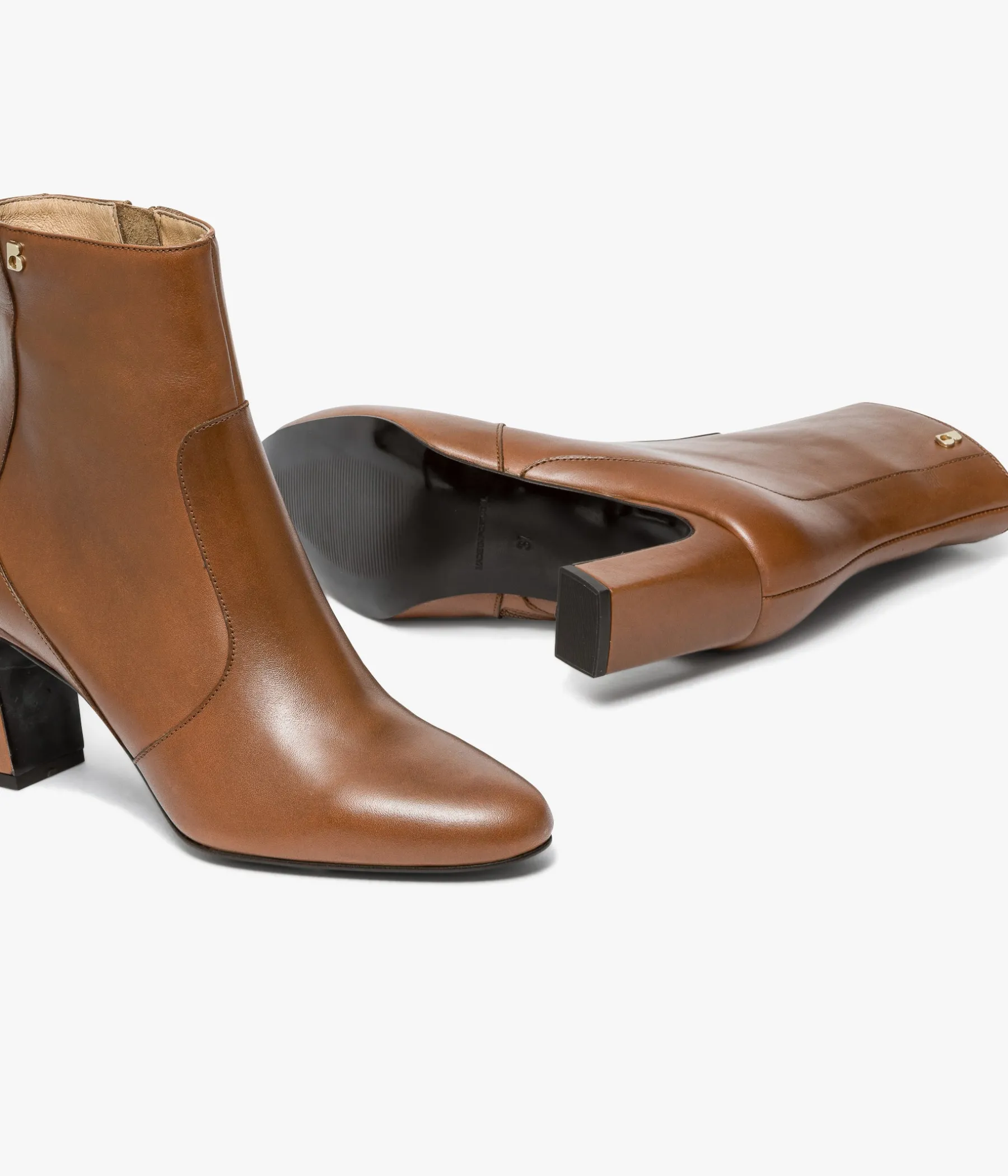 Femme Bocage Boots & Bottines>BOOTS ETOILE COGNAC