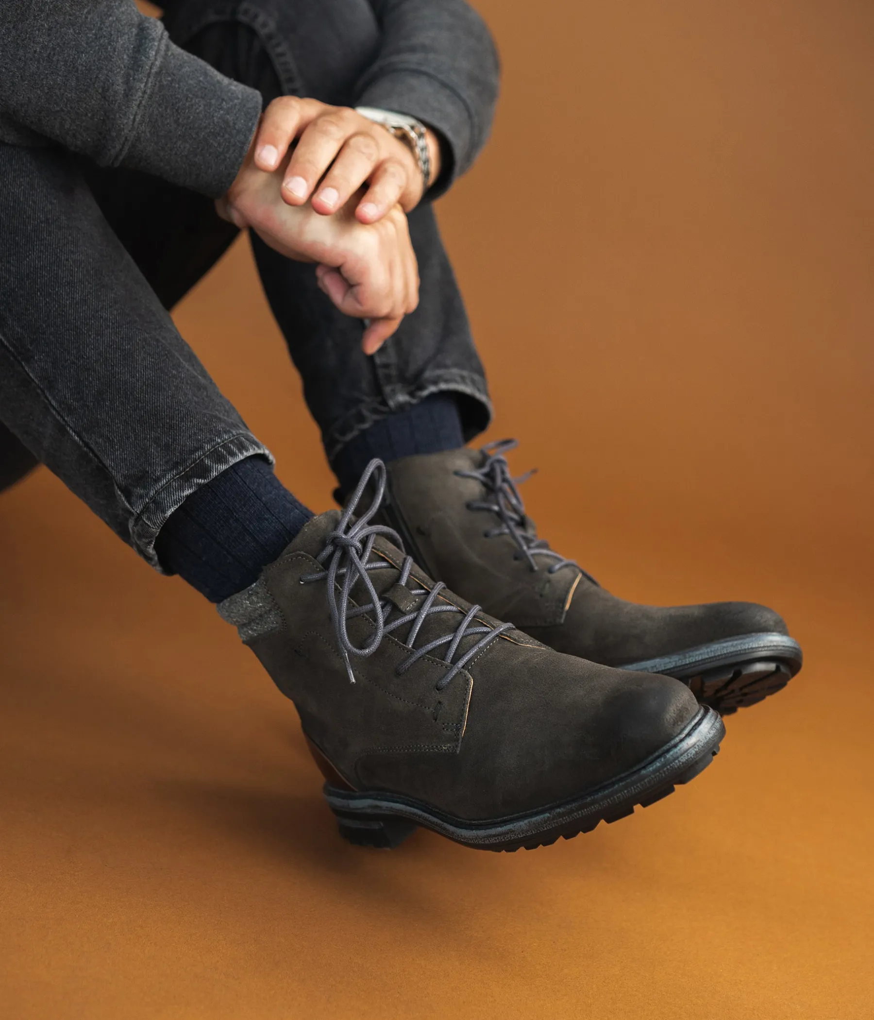 Homme Bocage Boots>BOOTS GAETAN GRIS