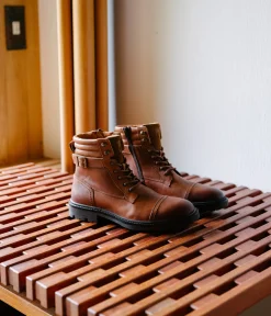 Homme Bocage Boots>BOOTS GALINO COGNAC