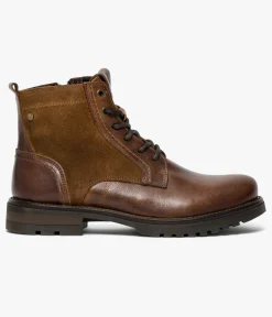 Homme Bocage Boots>BOOTS GIBSON COGNAC