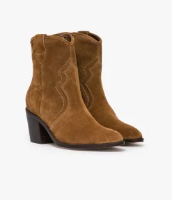 Femme Bocage Boots & Bottines>BOOTS MAELLE COGNAC