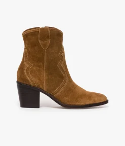 Femme Bocage Boots & Bottines>BOOTS MAELLE COGNAC