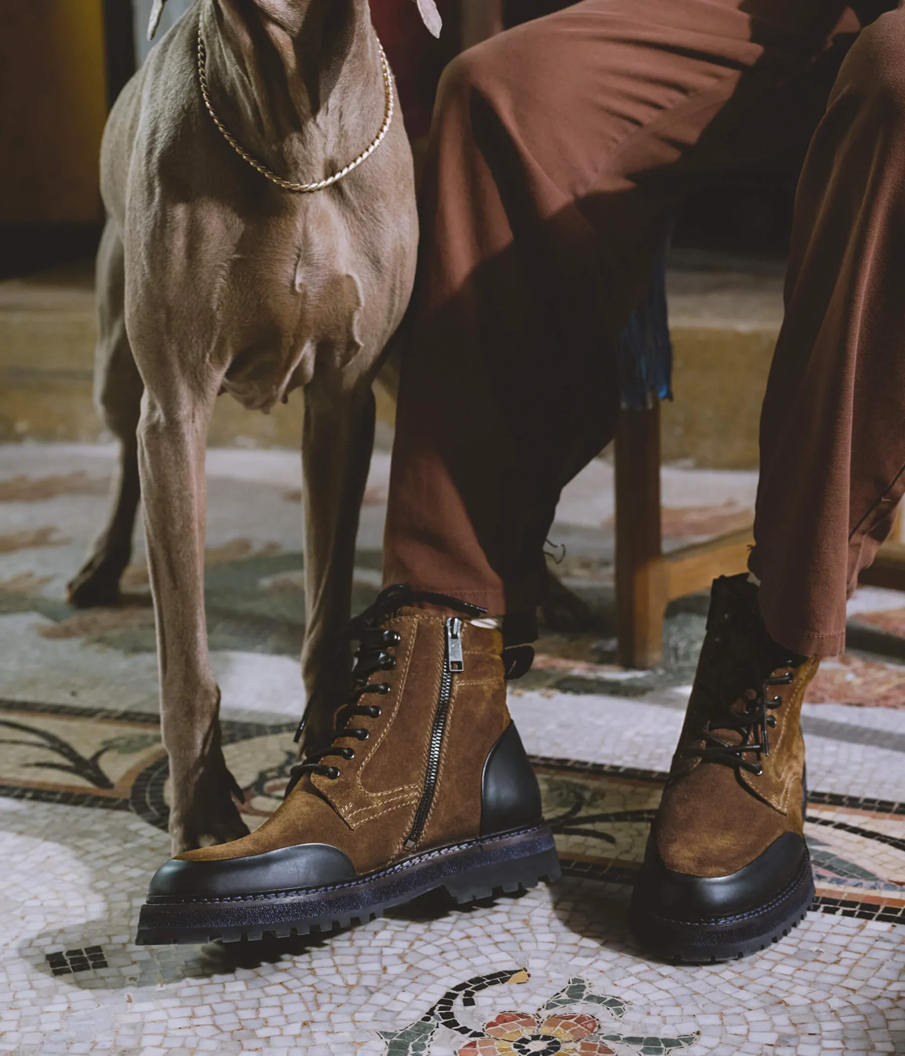 Homme Bocage Boots>BOOTS PATRICK TABAC