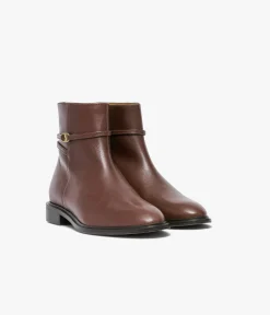 Femme Bocage Boots & Bottines>BOOTS SAFIA COGNAC