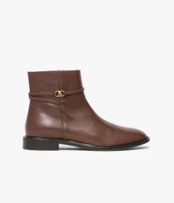 Femme Bocage Boots & Bottines>BOOTS SAFIA COGNAC