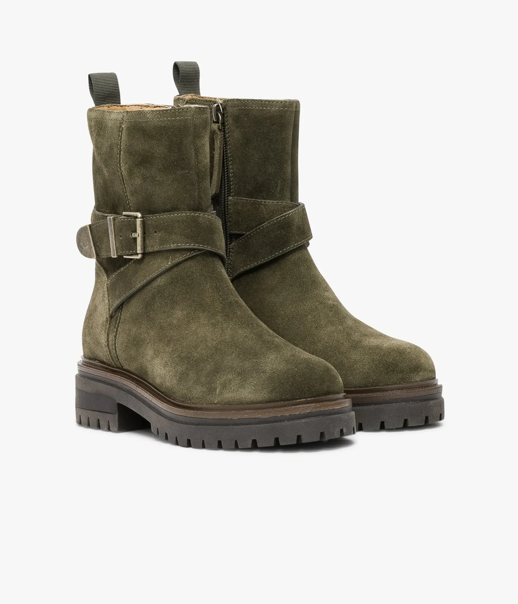 Femme Bocage Boots & Bottines>BOOTS SONNIE VERT