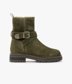 Femme Bocage Boots & Bottines>BOOTS SONNIE VERT
