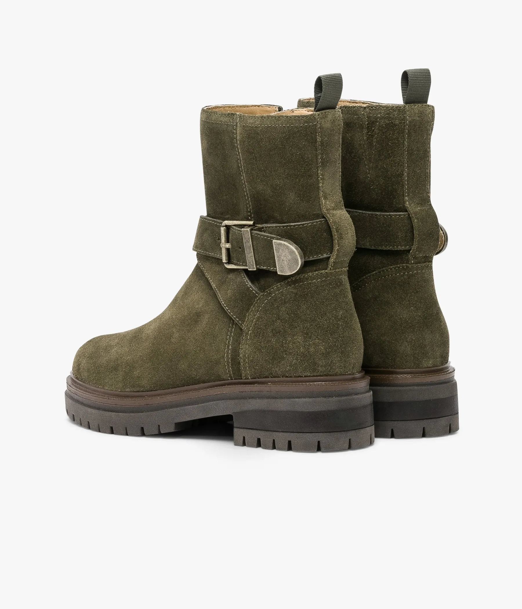 Femme Bocage Boots & Bottines>BOOTS SONNIE VERT