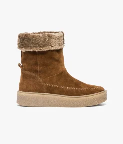 Femme Bocage Boots & Bottines>BOOTS SORIANE COGNAC