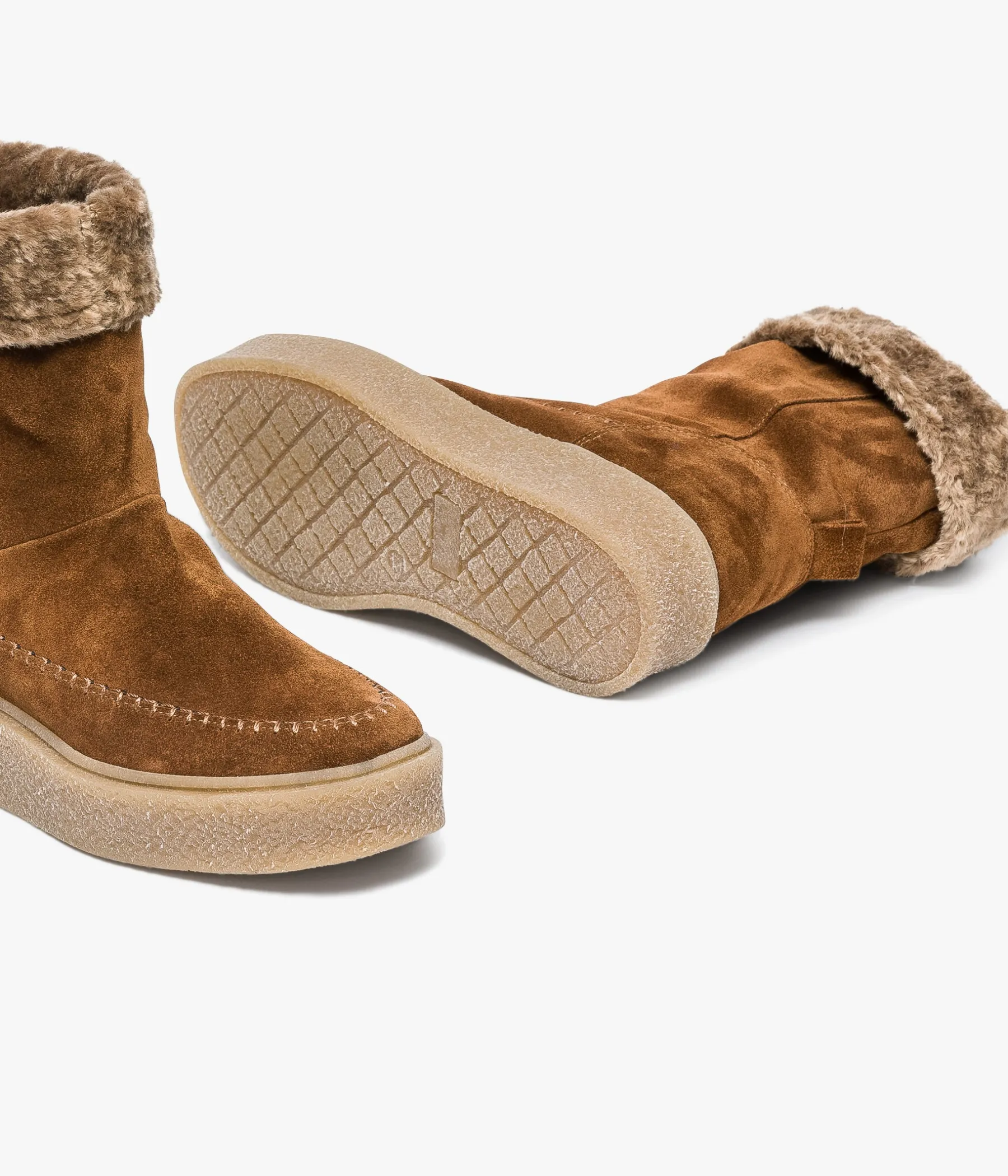 Femme Bocage Boots & Bottines>BOOTS SORIANE COGNAC