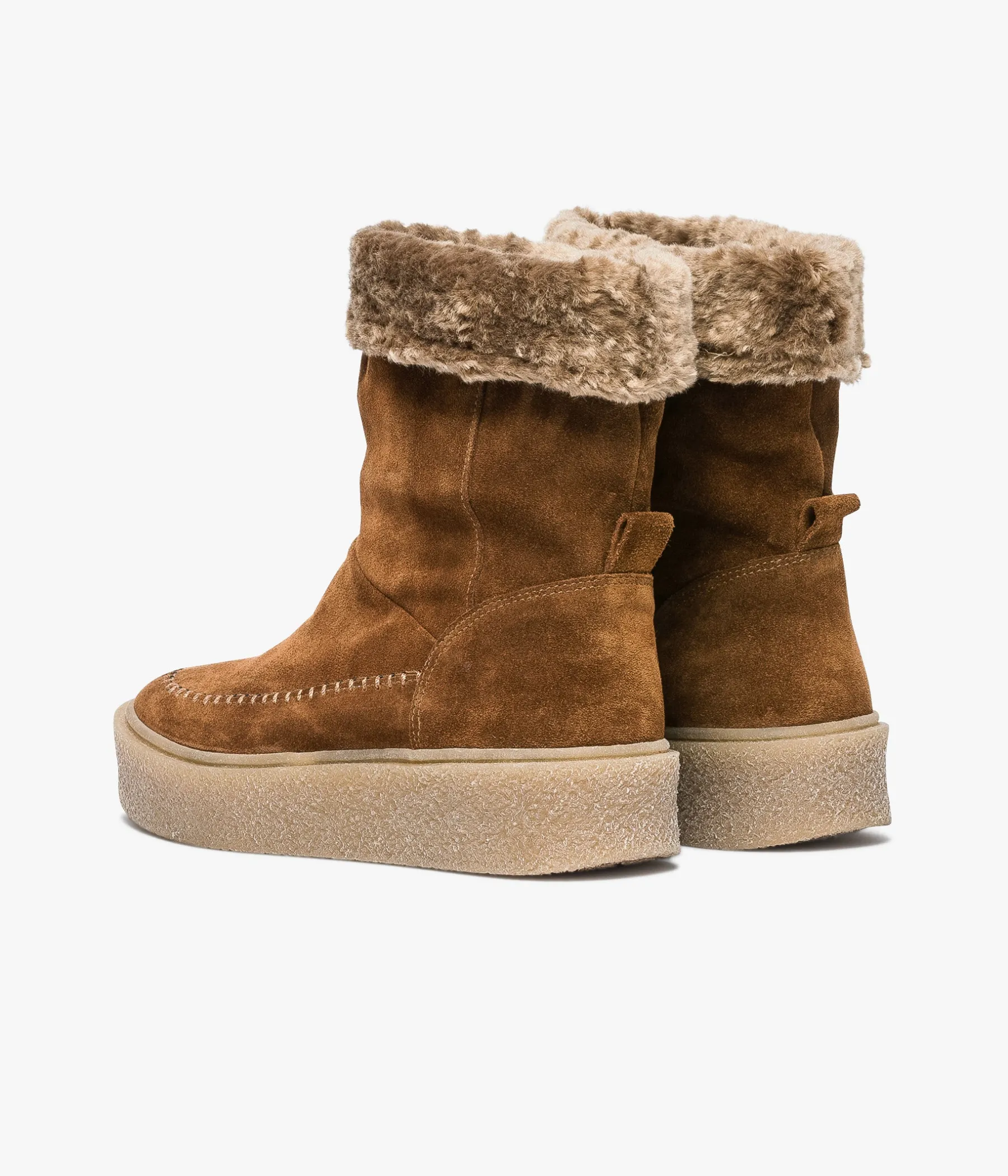 Femme Bocage Boots & Bottines>BOOTS SORIANE COGNAC