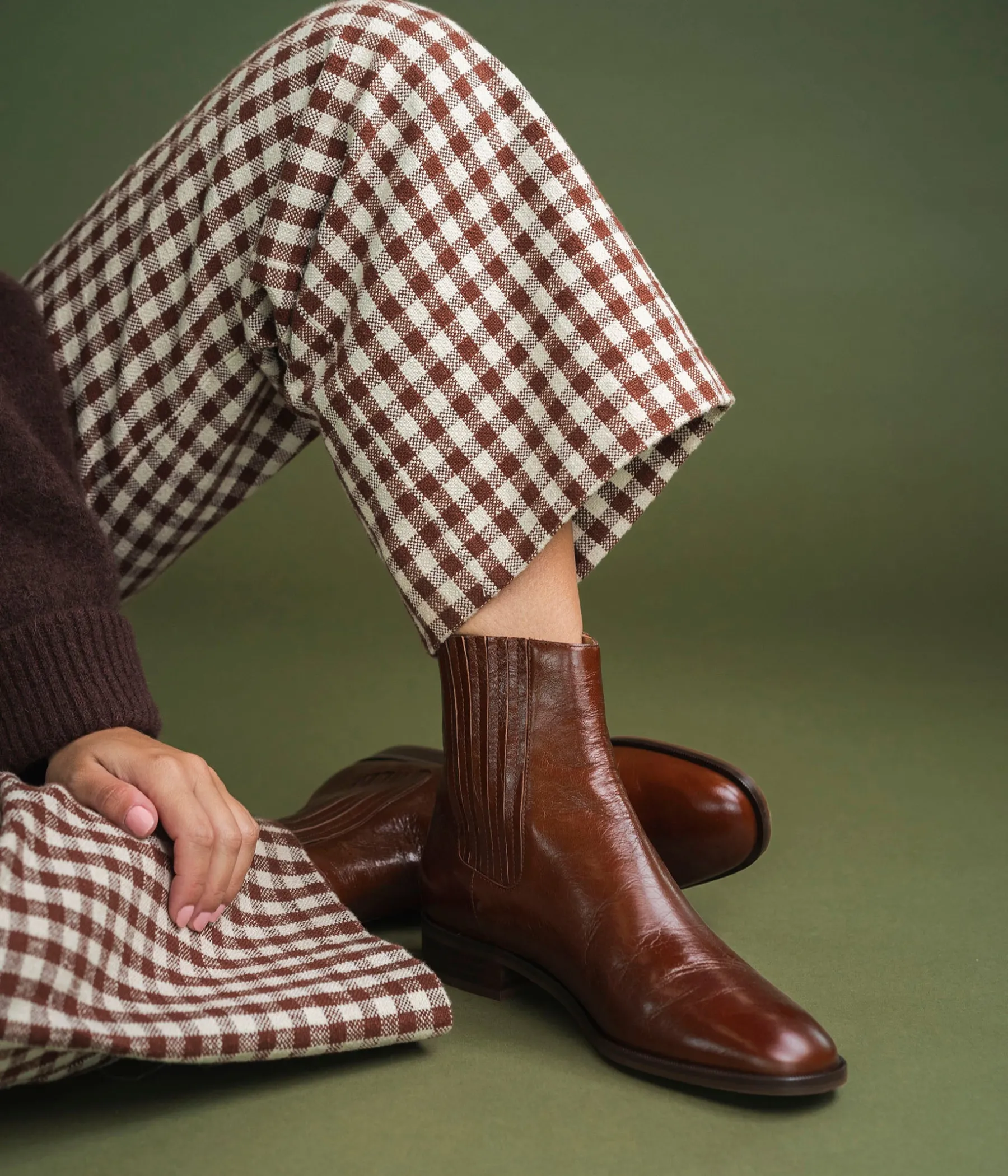 Femme Bocage Boots & Bottines>BOOTS STACY COGNAC
