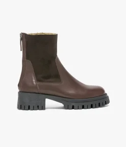 Femme Bocage Boots & Bottines>BOOTS STOCKHOLM CHOCOLAT