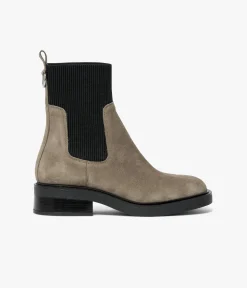 Femme Bocage Boots & Bottines>BOOTS SYBILLE TAUPE