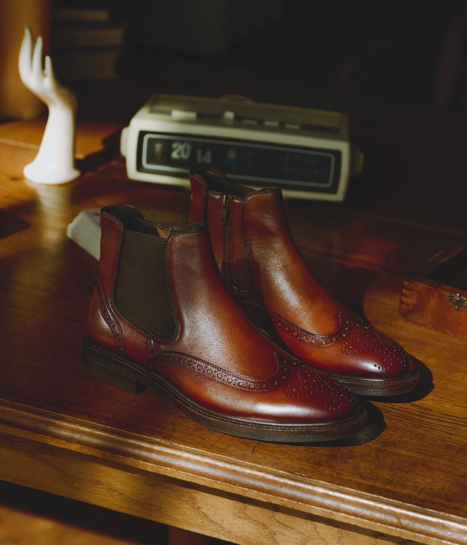 Homme Bocage Chelsea Boots|Boots>BOOTS WILLIAM COGNAC