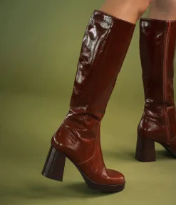 Femme Bocage Bottes>BOTTE FLORENCE COGNAC