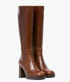 Femme Bocage Bottes>BOTTE FLORENCE COGNAC