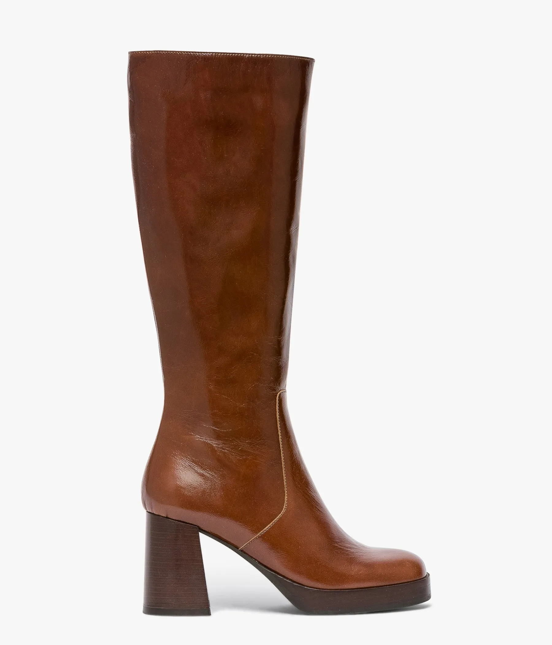 Femme Bocage Bottes>BOTTE FLORENCE COGNAC
