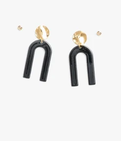 Femme Bocage Bijoux>BOUCLES D'OREILLES BRUNE