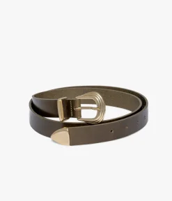 Femme Bocage Ceintures>CEINTURE SASHA KAKI