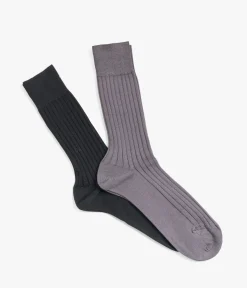 Homme Bocage Chaussettes>CHAUSSETTES ADELON ET GRIS