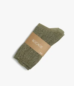 Femme Bocage Chaussettes>CHAUSSETTES NACRE KAKI