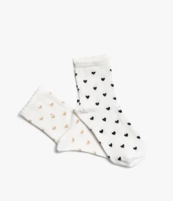 Femme Bocage Chaussettes>CHAUSSETTES NANETTA ECRU