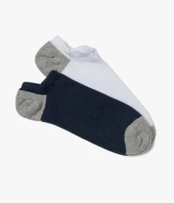Homme Bocage Chaussettes>CHAUSSETTES NASHORT MARINE ET BLANC