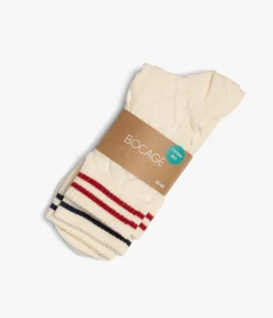 Femme Bocage Chaussettes>CHAUSSETTES NATTY ECRU