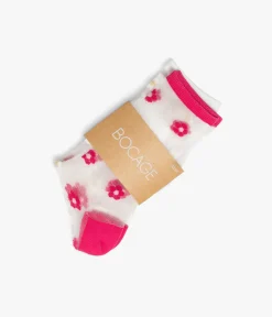 Femme Bocage Chaussettes>CHAUSSETTES NICOLINA ROSE ET