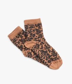 Femme Bocage Chaussettes>CHAUSSETTES NINALOU LEOPARD