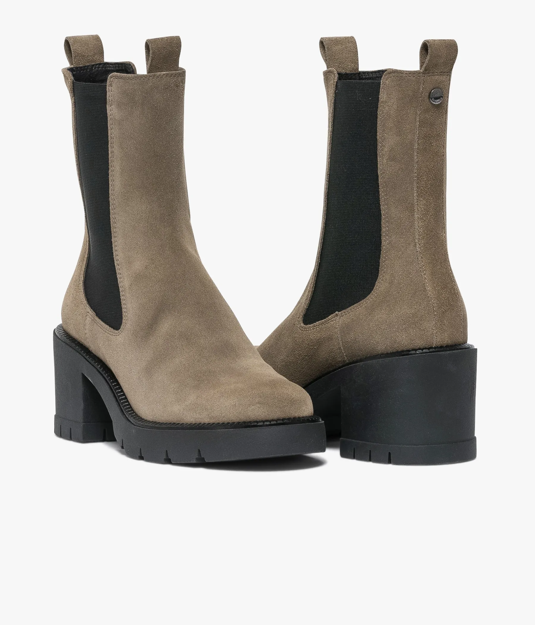 Femme Bocage Boots & Bottines>CHELSEA BOOTS ESTELLE TAUPE