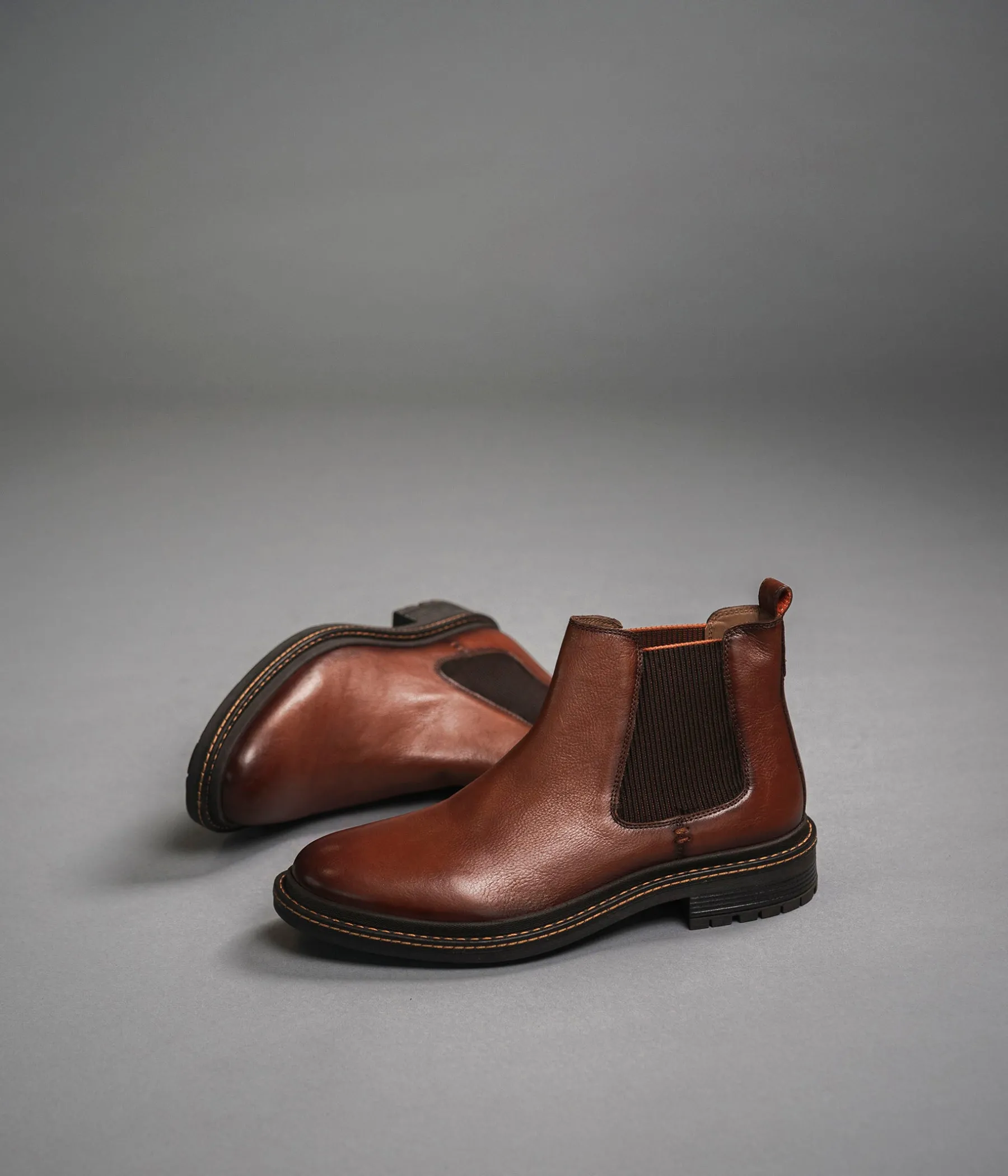 Homme Bocage Chelsea Boots|Boots>CHELSEA BOOTS HARRY COGNAC
