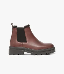 Femme Bocage Boots & Bottines>CHELSEA BOOTS SACHEL COGNAC