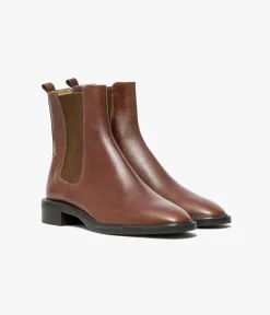 Femme Bocage Boots & Bottines>CHELSEA BOOTS SHELBY COGNAC