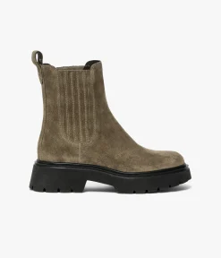 Femme Bocage Boots & Bottines>CHELSEA BOOTS SUZI TAUPE