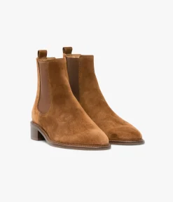 Femme Bocage Boots & Bottines>CHELSEA SELIA COGNAC