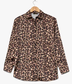 Femme Bocage Vêtements>CHEMISE HEMILYA LEOPARD